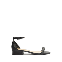 SANDALIA CETIM PRETO