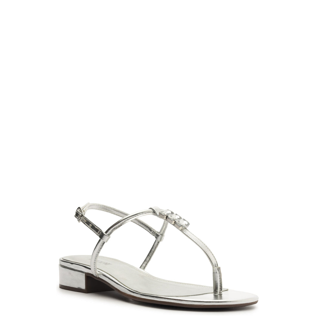 SANDALIA ECO METAL		 PRATA