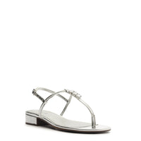 SANDALIA ECO METAL		 PRATA