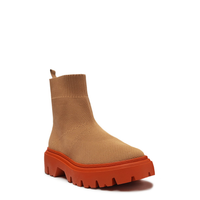 BOTA KNIT PALHA / ORANGE