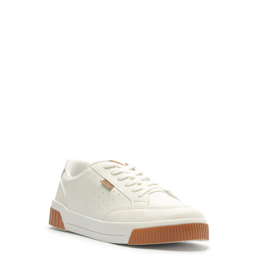 TENIS ECO NAPA BIANCO / CANELA