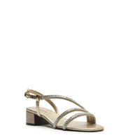 SANDALIA CAMURCA / ECO NAPA OURO / CRISTAL