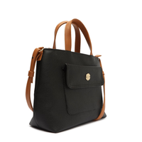 CARTERA ECO FLOATER PRETO / CANELA