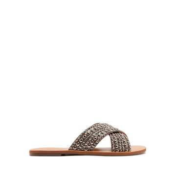 RASTEIRA ENFEITE METAL PRATA VELHA