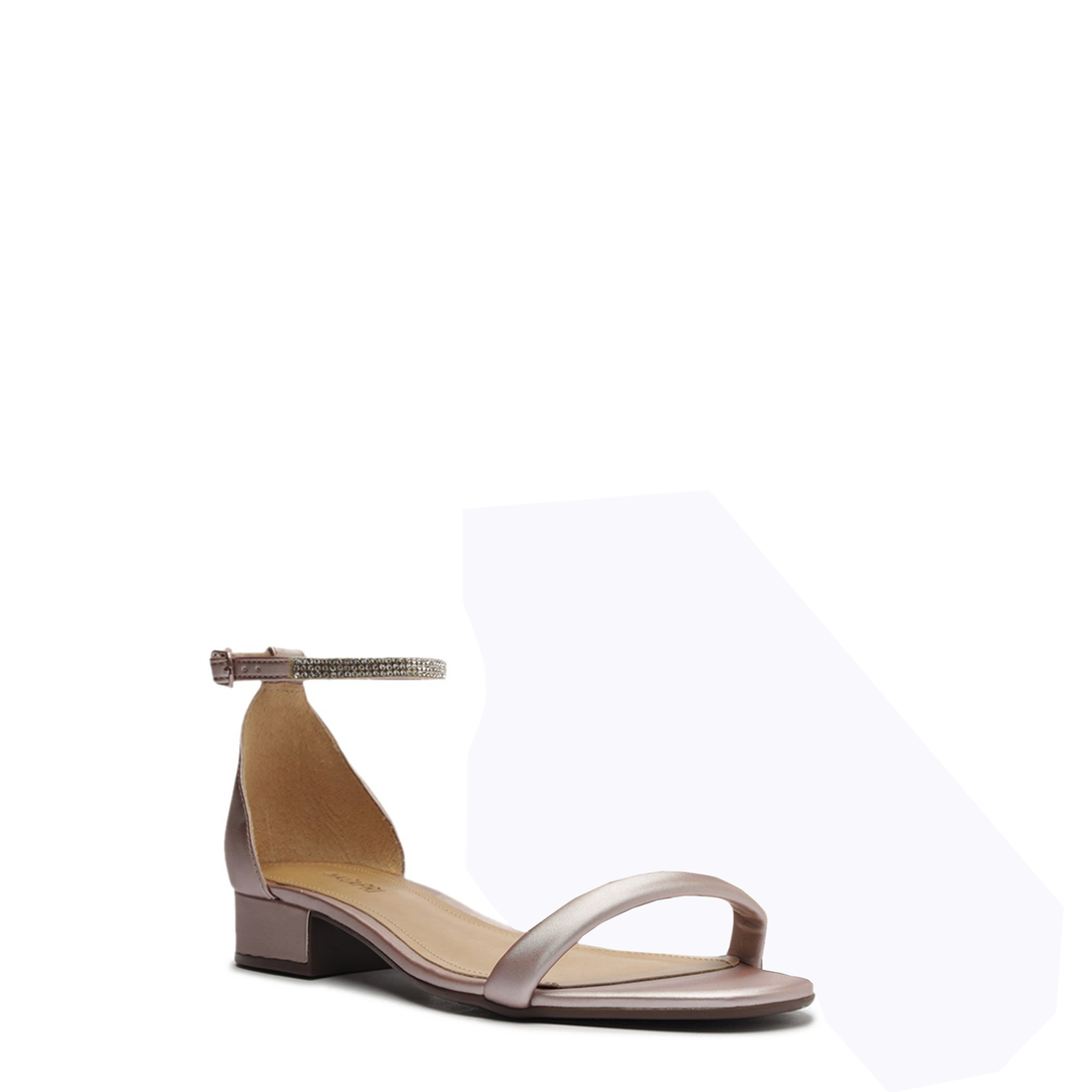 SANDALIA CETIM ROSA CLARO