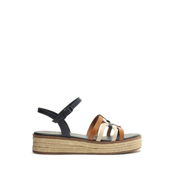 ANABELA ATANADO NAVY / BONE / CUOIO