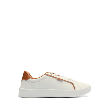 TENIS ECO NAPA BIANCO / CARAMEL