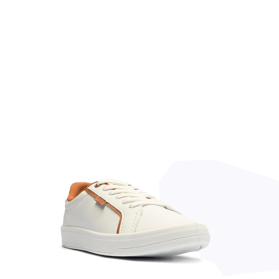 TENIS ECO NAPA BIANCO / CARAMEL