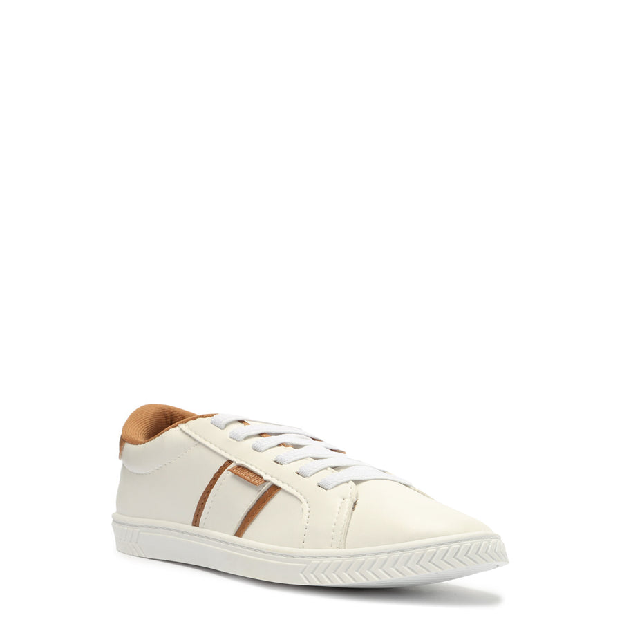 TENIS ECO SANTORINE BIANCO / CARAMEL