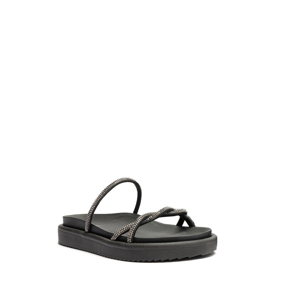 RASTEIRA ENFEITE / CAMURCA  PRETO / CRISTAL