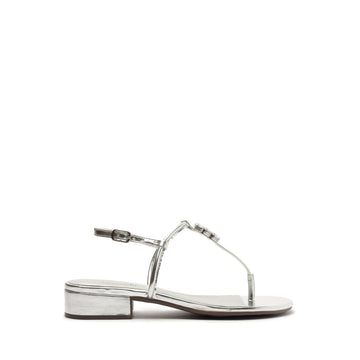 SANDALIA ECO METAL		 PRATA