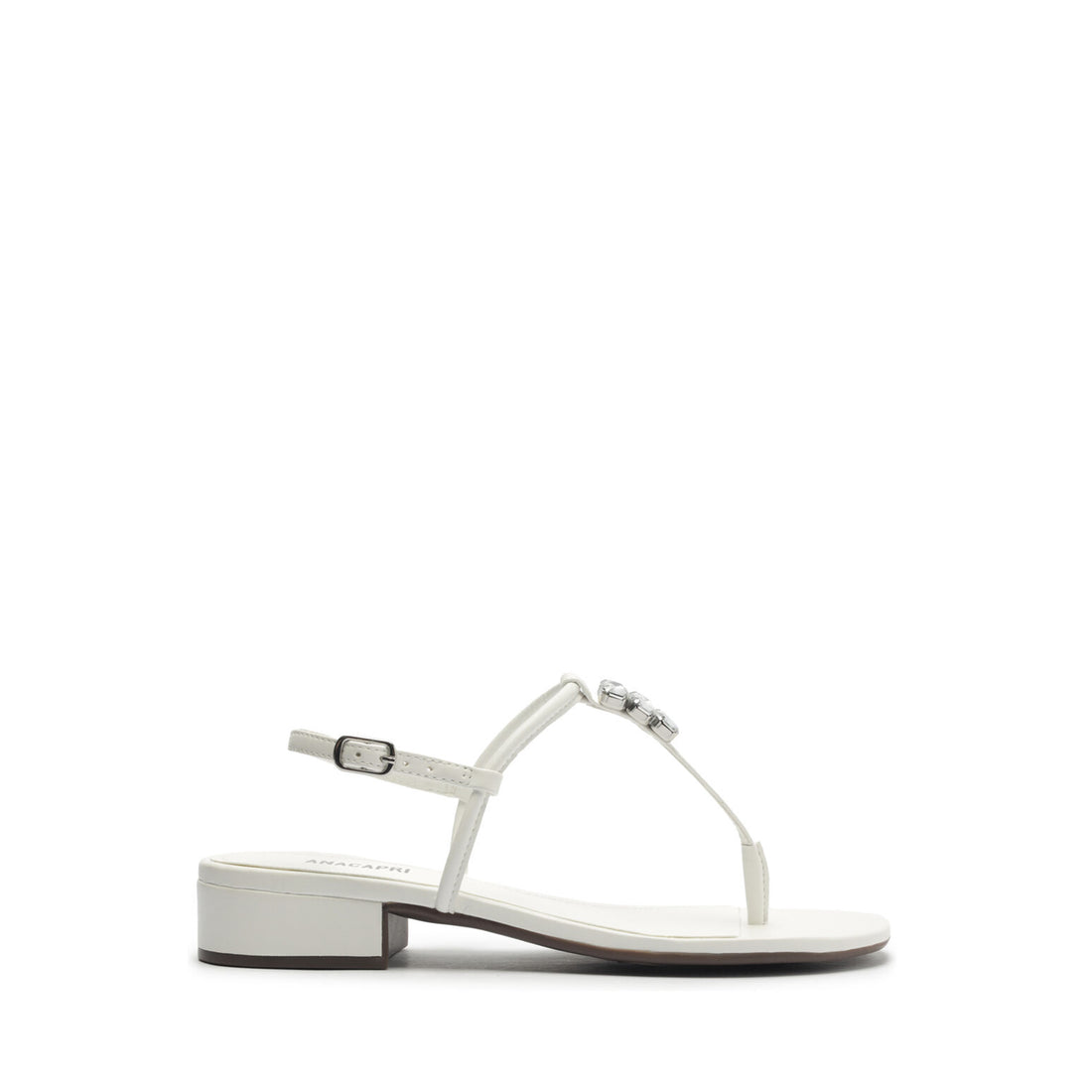 SANDALIA ECO NAPA BIANCO