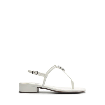 SANDALIA ECO NAPA BIANCO