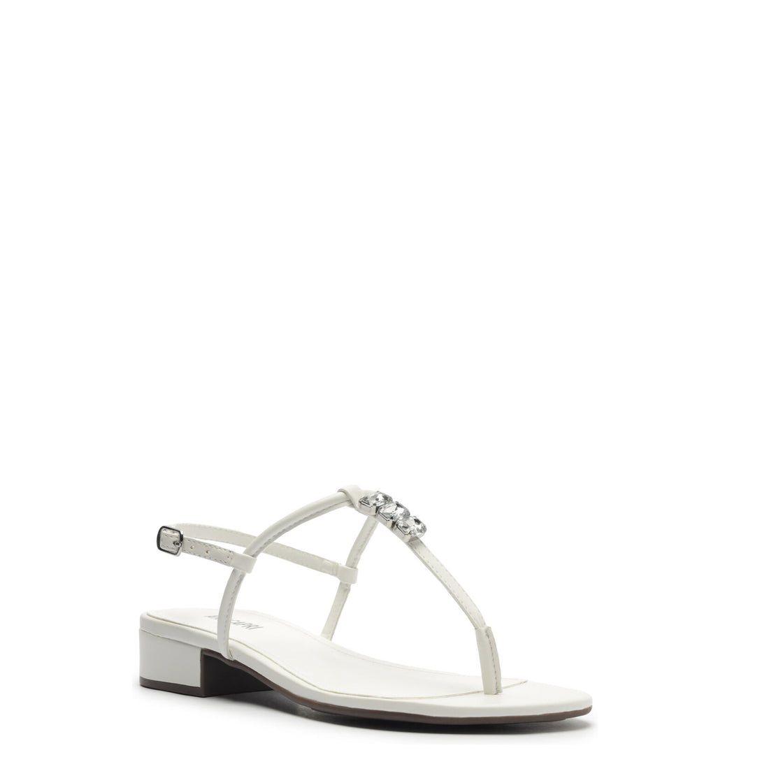 SANDALIA ECO NAPA BIANCO