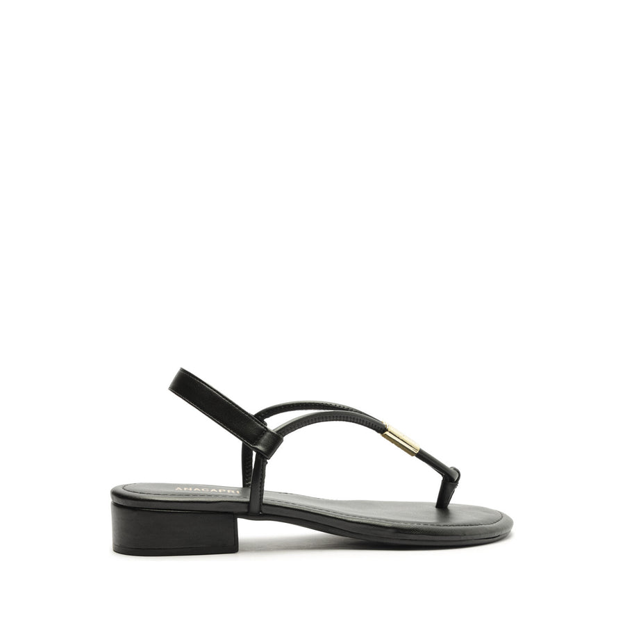 SANDALIA ECO NAPA PRETO