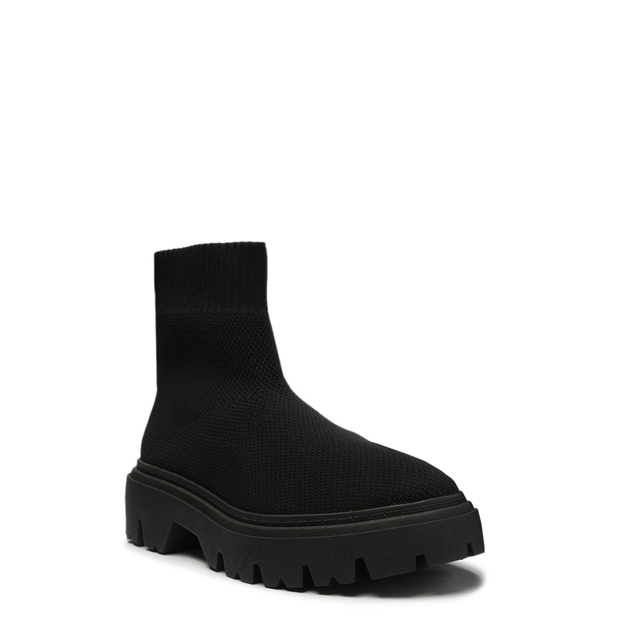 BOTA KNIT PRETO