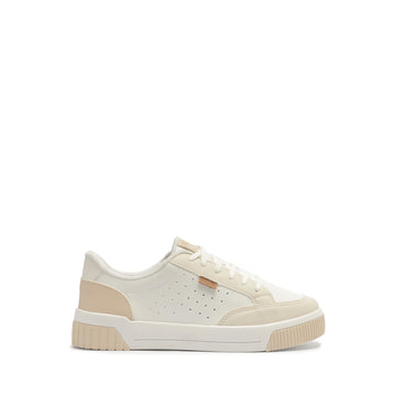 TENIS ECO NAPA BIANCO / BONE / CREMA
