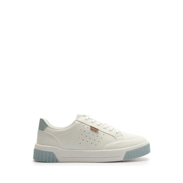 TENIS ECO NAPA BIANCO / AZUL