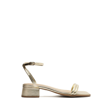 SANDALIA ECO METAL		 OURO LIGHT