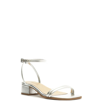 SANDALIA ECO METAL		 PRATA