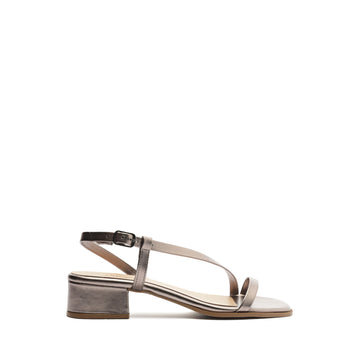 SANDALIA ECO METAL		 PRATA VELHA