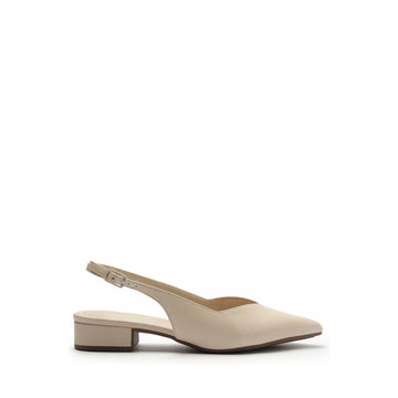 SCARPIN ECO NAPA BONE