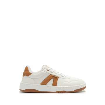 TENIS ECO NAPA BIANCO / CANELA