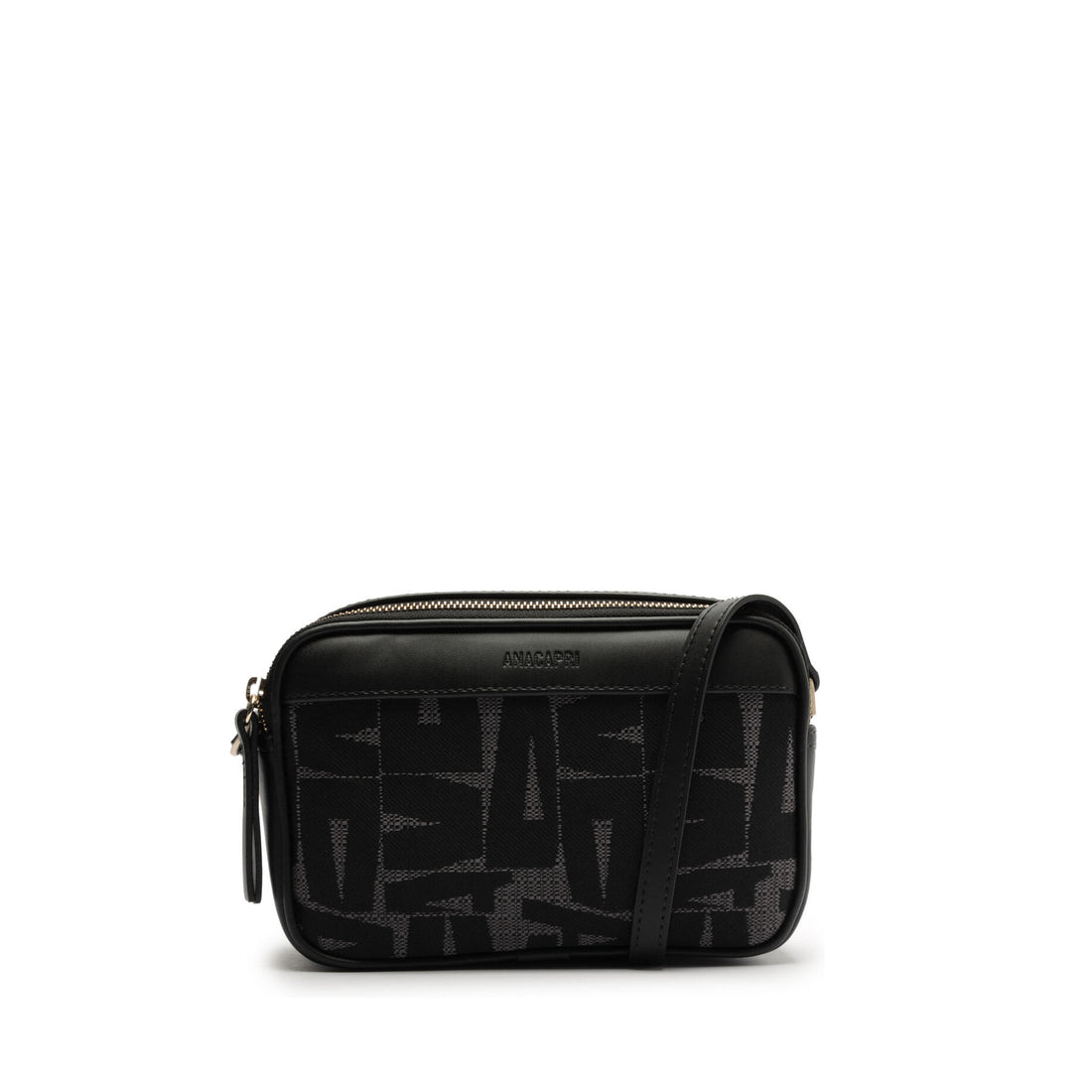 CARTERA ECO NAPA / TECIDO PRETO
