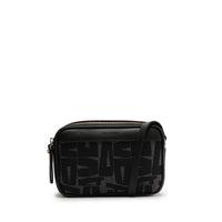 CARTERA ECO NAPA / TECIDO PRETO