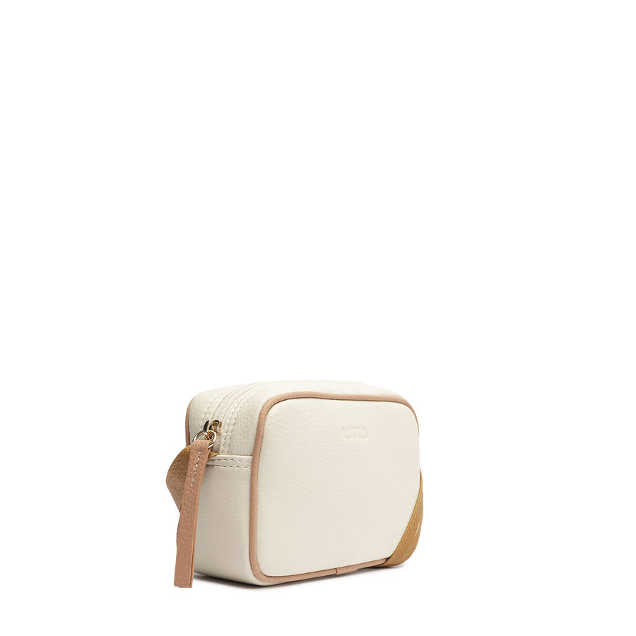 CARTERA ECO FLOATER WHITE / CANELA / BLUSH