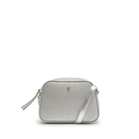 CARTERA ECO NAPA / GLITTER PRATA