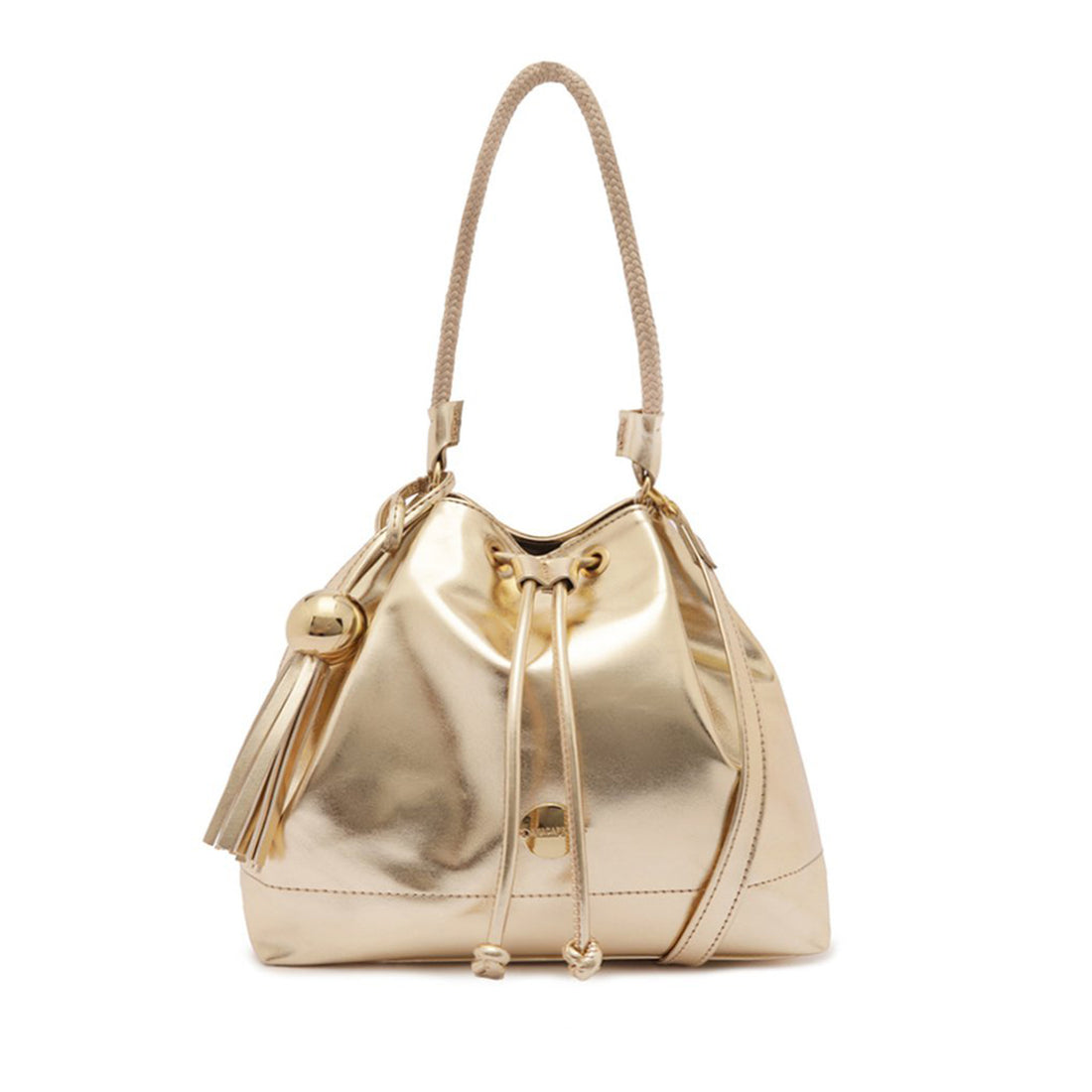 CARTERA ECO NAPA METAL OURO LIGHT