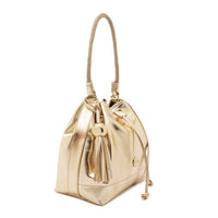 CARTERA ECO NAPA METAL OURO LIGHT