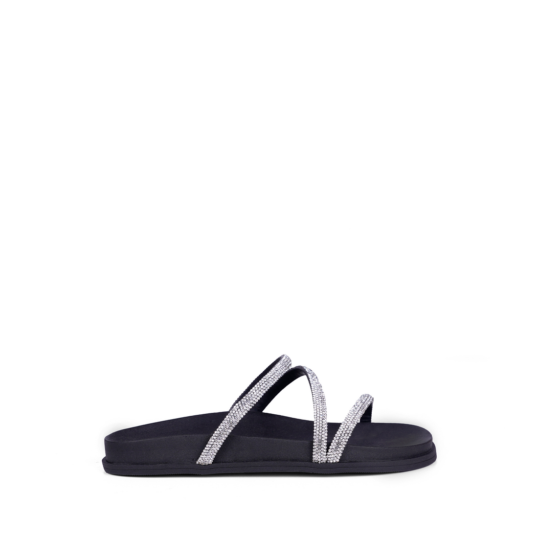 RASTEIRA ENFEITE PRETO / CRISTAL