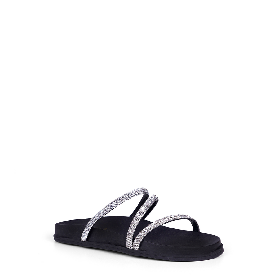 RASTEIRA ENFEITE PRETO / CRISTAL