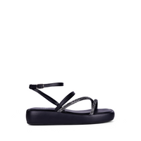 RASTEIRA ECO NAPA PRETO / CRISTAL