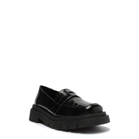MOCASIN ECO CROCCO / ECO VERNIZ  PRETO