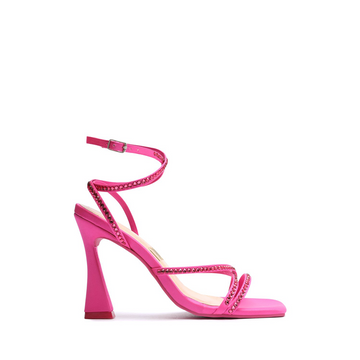 SANDALIA CETIM PINK