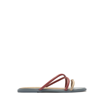 RASTEIRA ECO NAPA MACADAMIA / ROSA ALEGRE