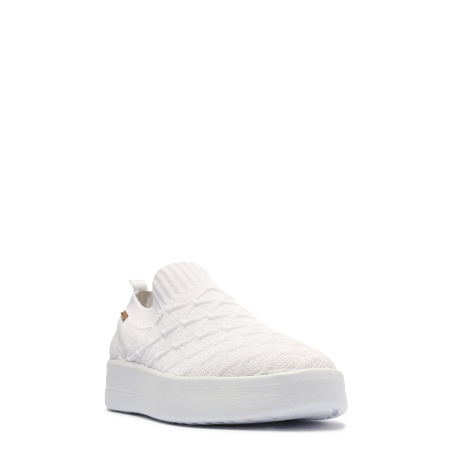 TENIS KNIT BIANCO