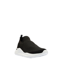TENIS KNIT / COW SUEDE PRETO