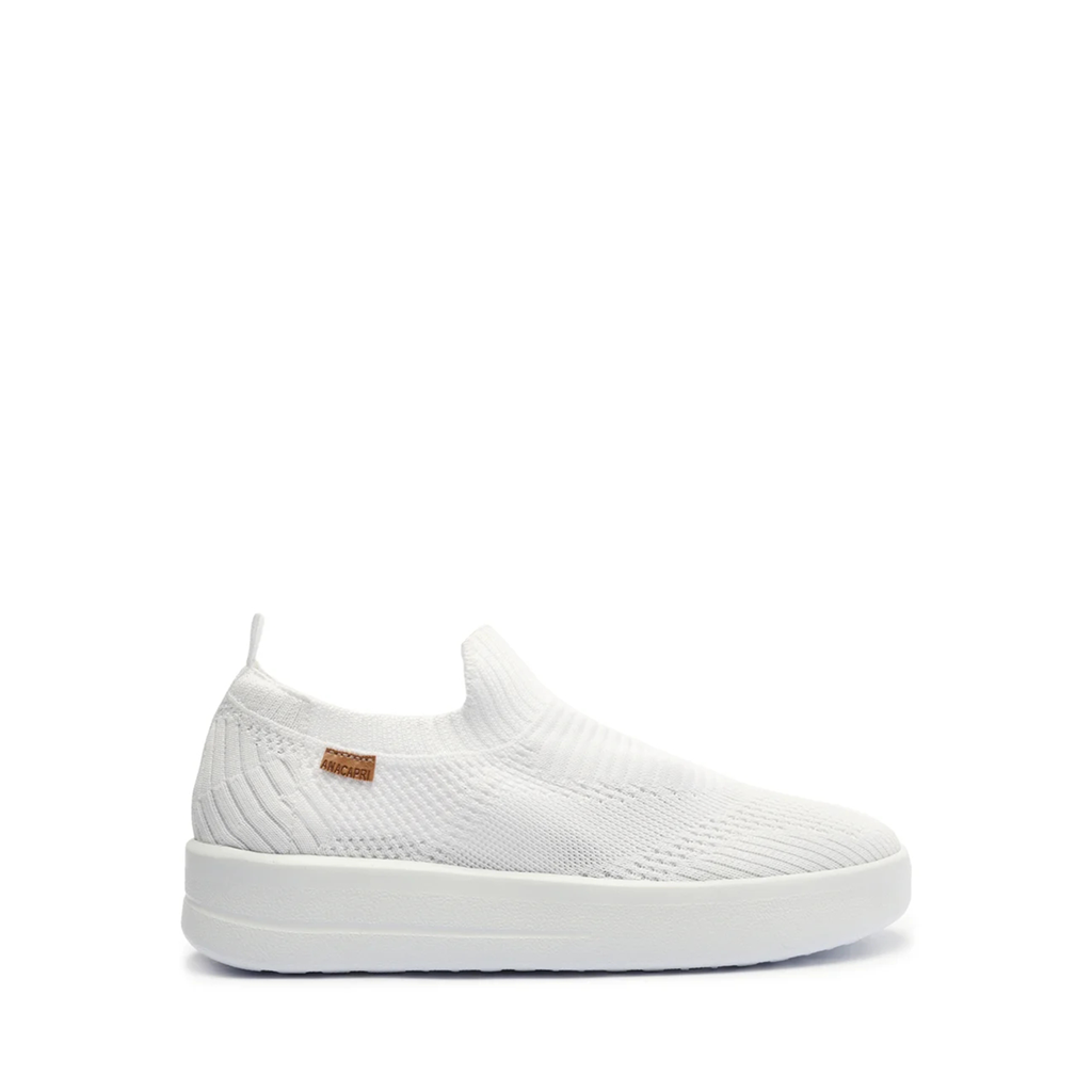 TENIS KNIT BIANCO