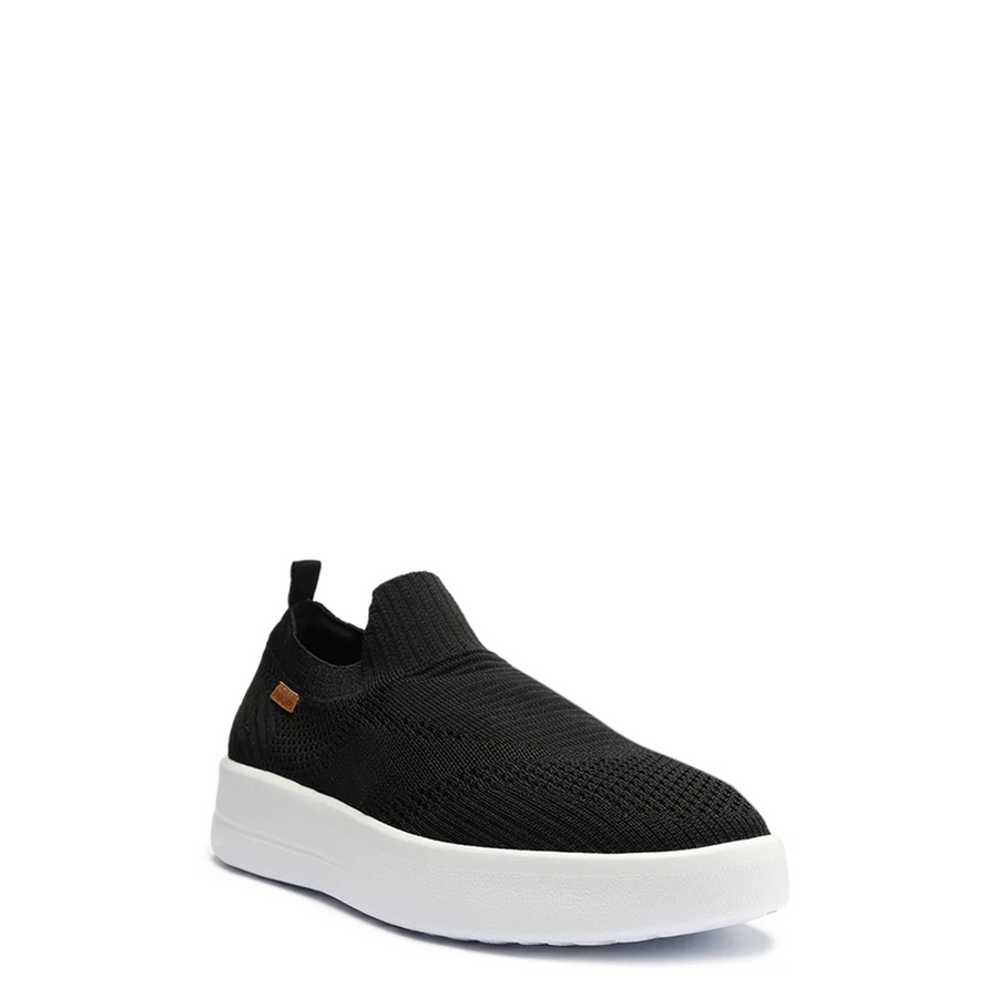 TENIS KNIT PRETO