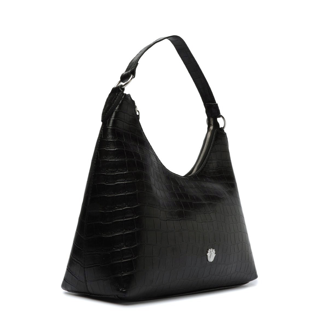 Cartera Eco Crocco Preto