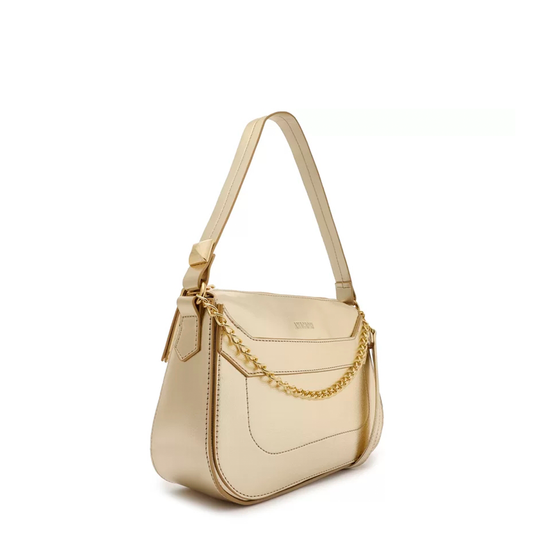 CARTERA ECO NAPA METAL OURO