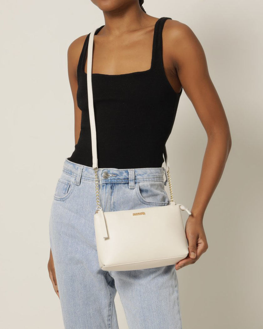 CARTERA ECO SANTORINE OFF WHITE