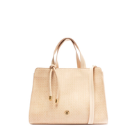 CARTERA ECO TRESSE / ECO NAPA 		 CREMA