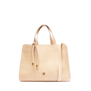 CARTERA ECO TRESSE / ECO NAPA 		 CREMA