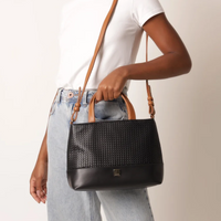 CARTERA ECO SOFT PRETO / CUOIO