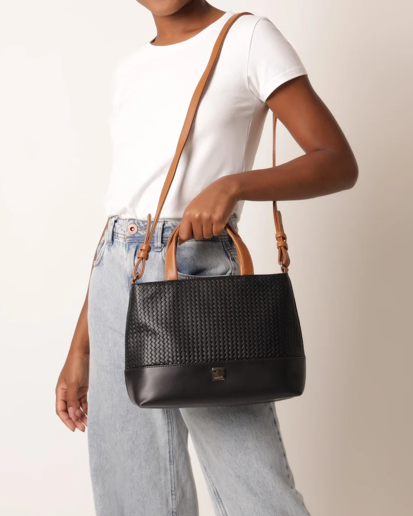 CARTERA ECO SOFT PRETO / CUOIO